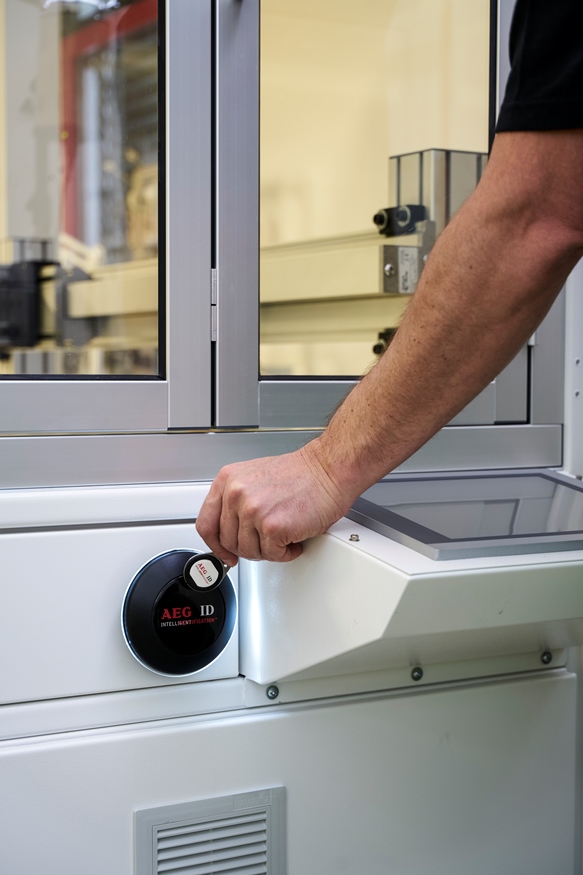 RFID Bedieneranmeldung RFID user login